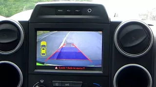 Citroen Berlingo & Multispace / Peugeot Partner & Tepee - Reversing Reverse Camera Kit - Retrofit