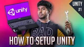 Game செய்ய தேவையான முதல்படி | How To Setup Unity & Visual Studio In Tamil | Unity Tutorial Tamil #1