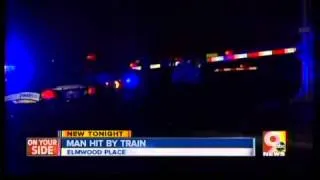 Man hit by train in Elmwood Place