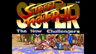 Super Street Fighter II - The New Challengers (Capcom, 1994, SMD) Chun Li playthrough