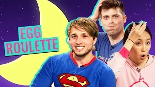 EGG ROULETTE CHALLENGE W/ DAMIEN HAAS AND SHAYNE TOPP