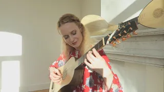 Ieva Baltmiskyte plays Canarios by Gaspar Sanz on baroque guitar by Muzikkon