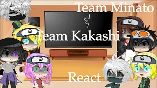 Team Minato & Team Kakashi |React|