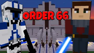 501st ORDER 66 on the JEDI TEMPLE! - Minecraft: Star Wars the Clone Wars Mod