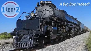 Massive Steam Train UP Big Boy 4014 in 2019 - 4K