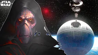 Why Darth Plagueis Was OBSESSED with the Death Star - Star Wars Explained