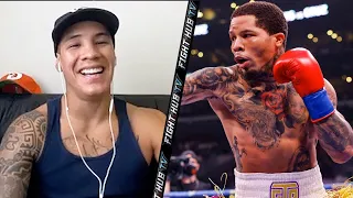 OSCAR VALDEZ  WANTS GERVONTA DAVIS FIGHT; TALKS CANELO SPARRING, SHAKUR STEVENSON & JAMEL HERRING