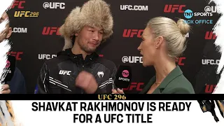 18 wins. 18 finishes. Shavkat Rakhmonov is coming for the UFC welterweight title 🏆 🇰🇿 #UFC296