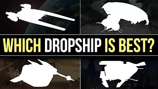 Which Star Wars Faction has the BEST DROPSHIP? | Star Wars Lore