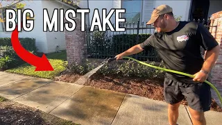Biggest Mistake People Make When Starting Their Business (Pressure Washing)
