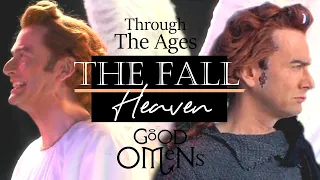 Crowley's Fall From Heaven Through The Ages | In Chronological Order | GOOD OMENS S1 + S2