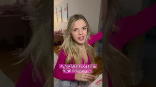 ASMR Preview: BFF FaceTime Call🫶 Getting Ready For A Party 💞 (mobile friendly video)