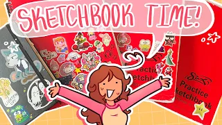 HUGE SKETCHBOOK TOUR - going through four sketchbooks!! ☆ May 2021 - August 2022