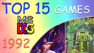 Top 15 Ms-Dos Games in 1992 | Top Gamer