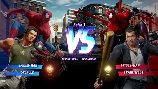 MARVEL VS. CAPCOM: INFINITE Spider-Man,Spencer Gameplay In Arcade Mode