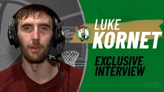 EXCLUSIVE: Luke Kornet reacts to C's Game 1 win vs. Cavaliers, rates Scal's 'dog bark' impression