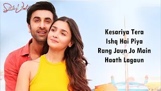 Kesariya (LYRICS) - Brahmastra | Arijit Singh | Ranbir Kapoor, Alia Bhatt | Pritam, Amitabh B