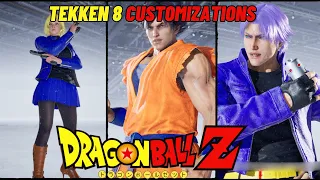My BEST TEKKEN 8 Inspired Dragon Ball Z Customizations