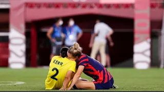 Sam Kerr and Kristie Mewis relationship story