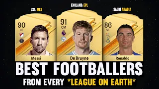 BEST FOOTBALLERS FROM EVERY LEAGUE IN THE WORLD! 😱🔥 | FT. de Bruyne, Messi, Ronaldo...