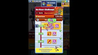 Claiming Rewards in Subway Surfers NO FLOOR CHALLENGE - FLOOR IS LAVA (Stage 2/5)💰#shorts