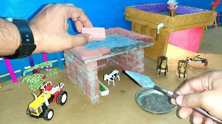 I Made A House For Cow With Mini Bricks | @princeydtv