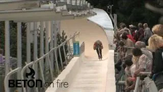 Beton on Fire - bobsled track downhill skating