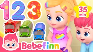 1,2,3 and more! Learn Numbers with Bebefinn | Song Compilation | Nursery Rhymes & Kids Songs