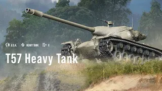 T57 Heavy - ACE - 9,5k Pure DMG (12,4k Combined) - WOT Console