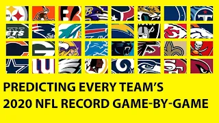 Predicting ALL 32 TEAMS 2020 NFL Record Game-by-Game