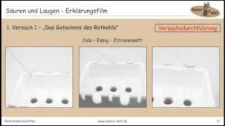 Säuren und Laugen - Erklärungsfilm