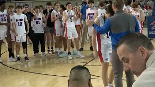 2024 Class 3A BOYS State Championship Medal & Trophy Presentation : OKLAHOMA CHRISTIAN SCHOOL