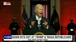 ‘Sinister backdrop’: ‘Biden’s ‘hate speech’ matched ‘dystopian aesthetic’