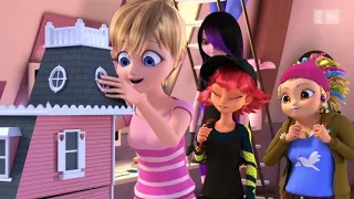 Marinette tries to hide the Miracle Box & breaks up with Alya and her friends | Miraculous 4x03 Clip