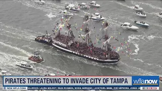 Pirates threatening to invade city of Tampa