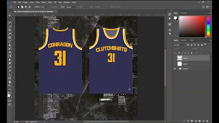 Basketball Jersey template Tutorial | Adobe Photoshop