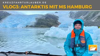 Passage der beeindruckenden "Allee der Gletscher" in den chilenischen Fjorden  - VLOG3 MS Hamburg