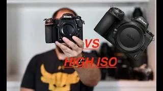 Nikon Z 6 VS D500 HIGH ISO.