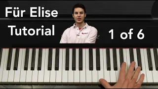 How to Play Für Elise by Beethoven Piano Tutorial Part 1 of 6