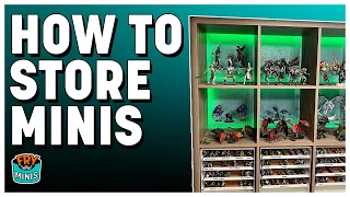 Ultimate Tabletop Mini Storage and Organization - How to Sort Minis