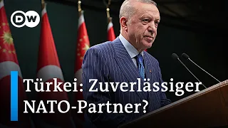 Erdogans NATO-Poker: Türkei droht mit Beitritts-Blockade von Schweden und Finnland | DW Nachrichten