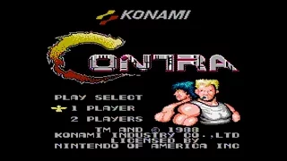 Contra [NES]: The Konami Code (30 lives)