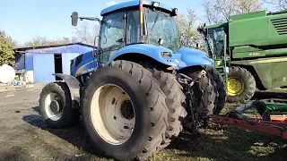 Трактор New Holland T8040 экспресс-обзор от Михаила Рудеева