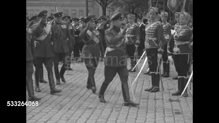 ЦАР БОРИС III. СВЯТОГЕРГЬОВДЕНСКИ ВОЕНЕН ПАРАД!!!