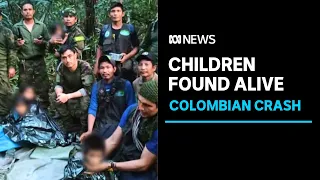 Four children found alive in Colombian jungle five weeks after plane crash | ABC News