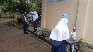 Awal Belajar Tatap Muka, SMPN 6 Teluk Kuantan, 2021 ( Part 1 )