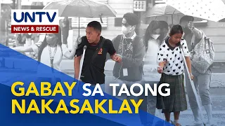 May gagabay kaya sa isang taong nakasaklay sa pagtawid sa kalsada? | Sana All