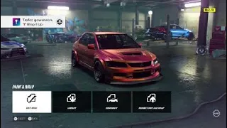 Need for Speed™ Heat : Mitsubishi EVO IX customization
