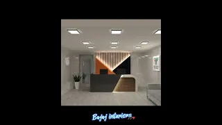 Modern Reception Area Design for Hotel and Office♥️ #youtubeshorts#shorts#viral #subscribe #ytshorts