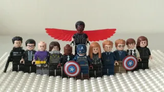 LEGO Captain america the winter soldier showcase